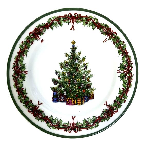 Christopher Radko Traditions Holiday Celebrations Dinnerware 4-PC Place Setting - Picture 8 of 10